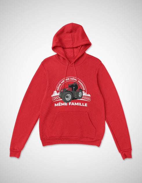 Tracteur Bordeau pull unisexe